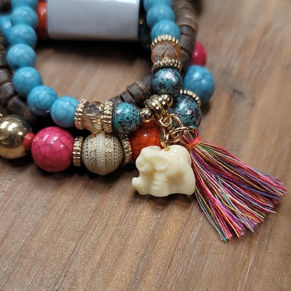 NWT stretch bracelets - Picture 6 of 6